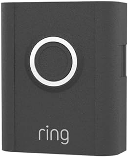 Ring Interchangeable Faceplate for Doorbells - Video Doorbell 3, Video Doorbell 3 Plus, Video Doorbell 4, Battery Doorbell Plus, Battery Doorbell Pro - Galaxy Black