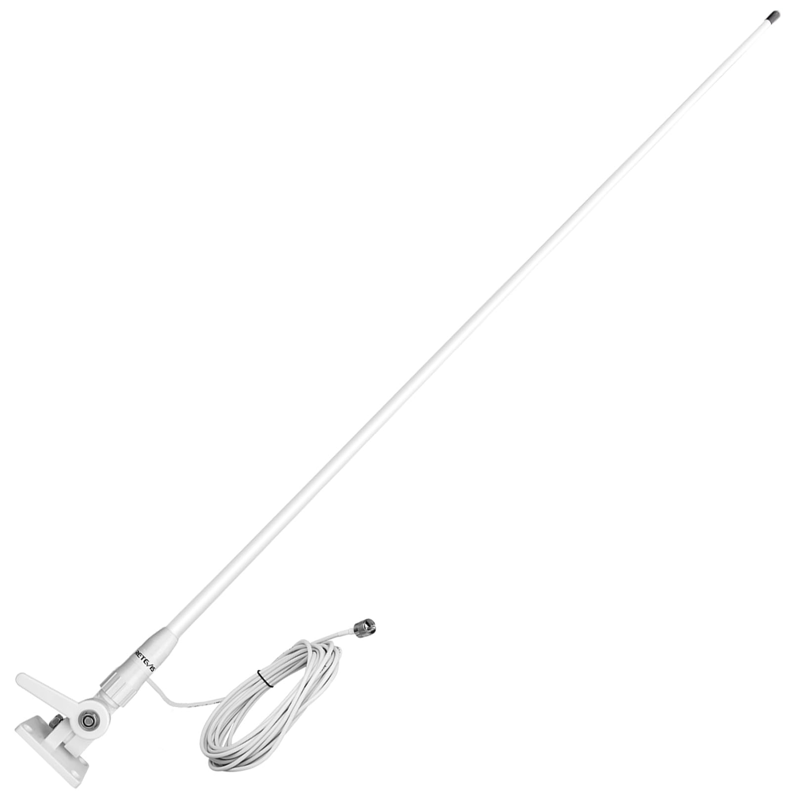 Retevis MA06 Marine VHF Antenna,3.5dBi,Fiberglass,Waterproof Boat Antenna | 43.3