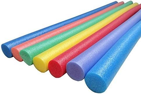 Hillington Set of 2 Flexible Swimming Pool Noodles | Solid EPE Foam, Strong & Fl