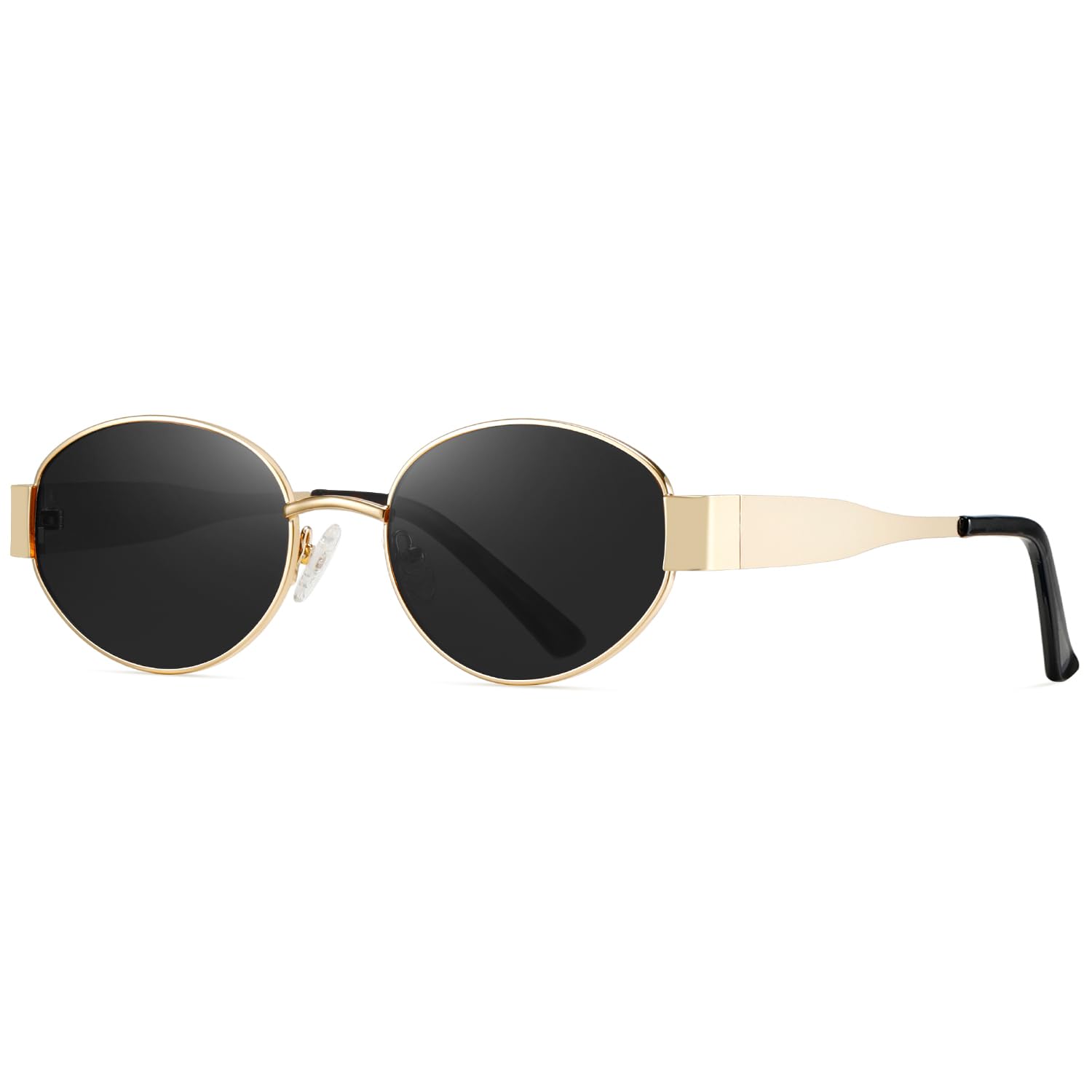 kimorn retro elliptical sunglasses for men and women classic fashion sunglasses 
