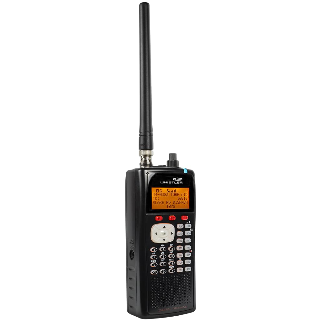 Whistler WS1040 Handheld Digital Scanner – P25 Phase I, Trunking, Same Weather A