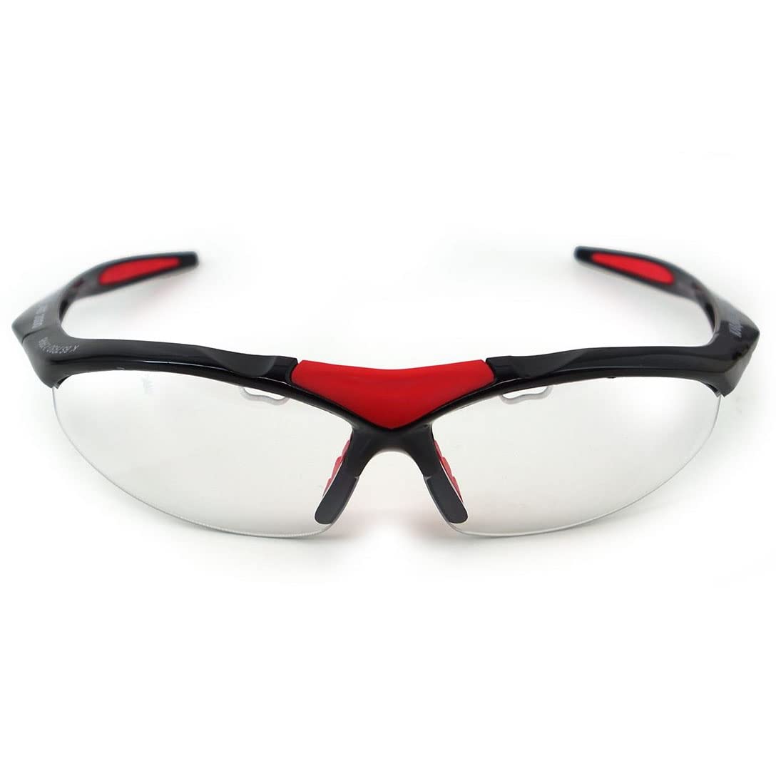 Karakal Pro 3000 Squash Goggles, Color- Red/Black