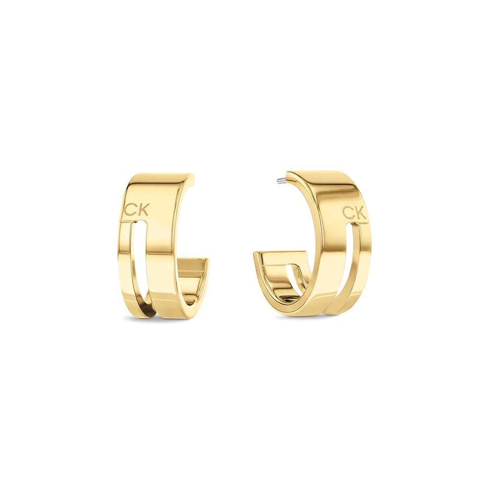 Calvin Klein Clous d'oreilles pour Femme Collection GEOMETRIC ESSENTIALS en Acie