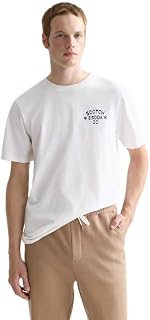 Scotch & Soda Men's Front Left Chest Artwork T-Shirt T-Shirt (Pack of 1)