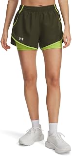 Under Armour Launch 7'' 2-in-1 Short - Shorts Men, (308) Expedition Green / Green Vibe / Reflective, S
