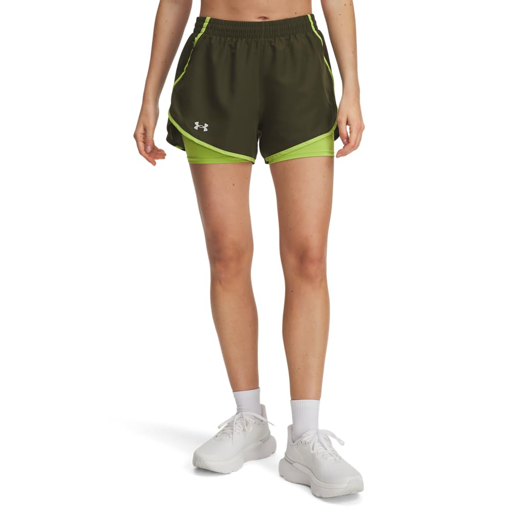 Under Armour Launch 7'' 2-in-1 Short - Shorts Men, (308) Expedition Green / Gree