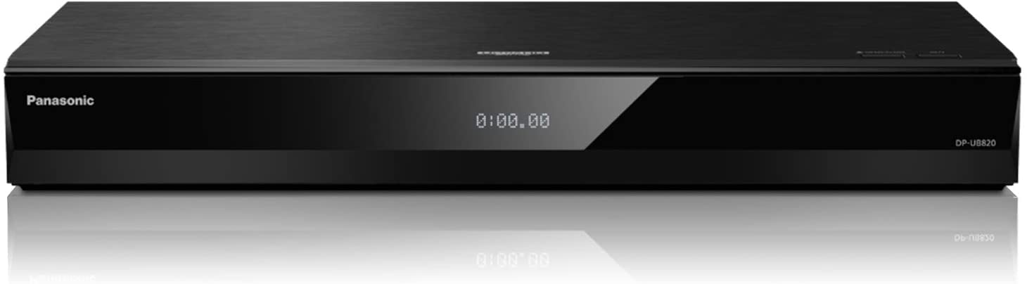 Panasonic DPUB820K Ultra HD Blu-ray Player with Dolby Vision, Hi-Res Audio, Voic