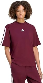 adidas Women's Essentials 3-Stripes Boyfriend T-Shirt