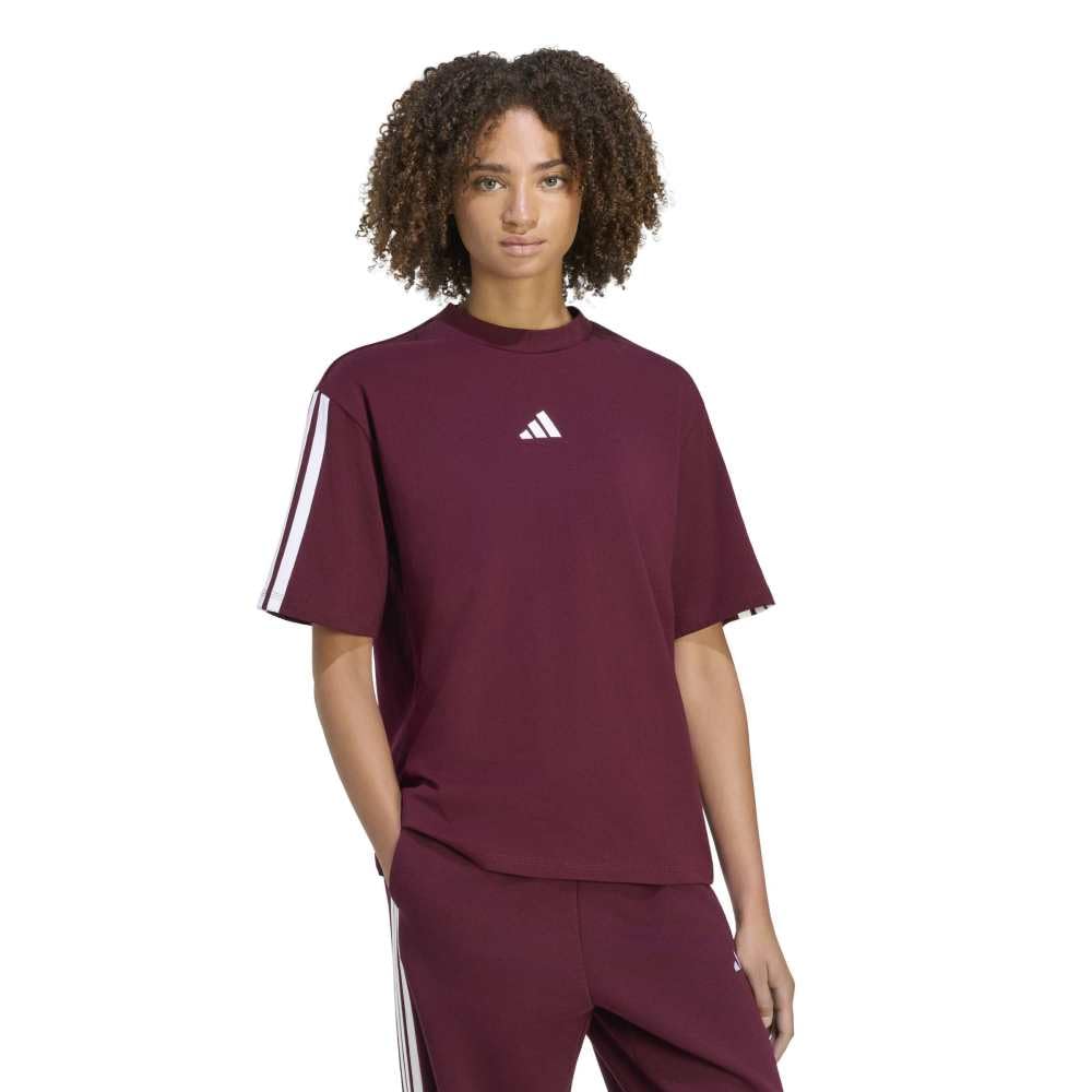 adidas Women's Essentials 3-Stripes Boyfriend T-Shirt