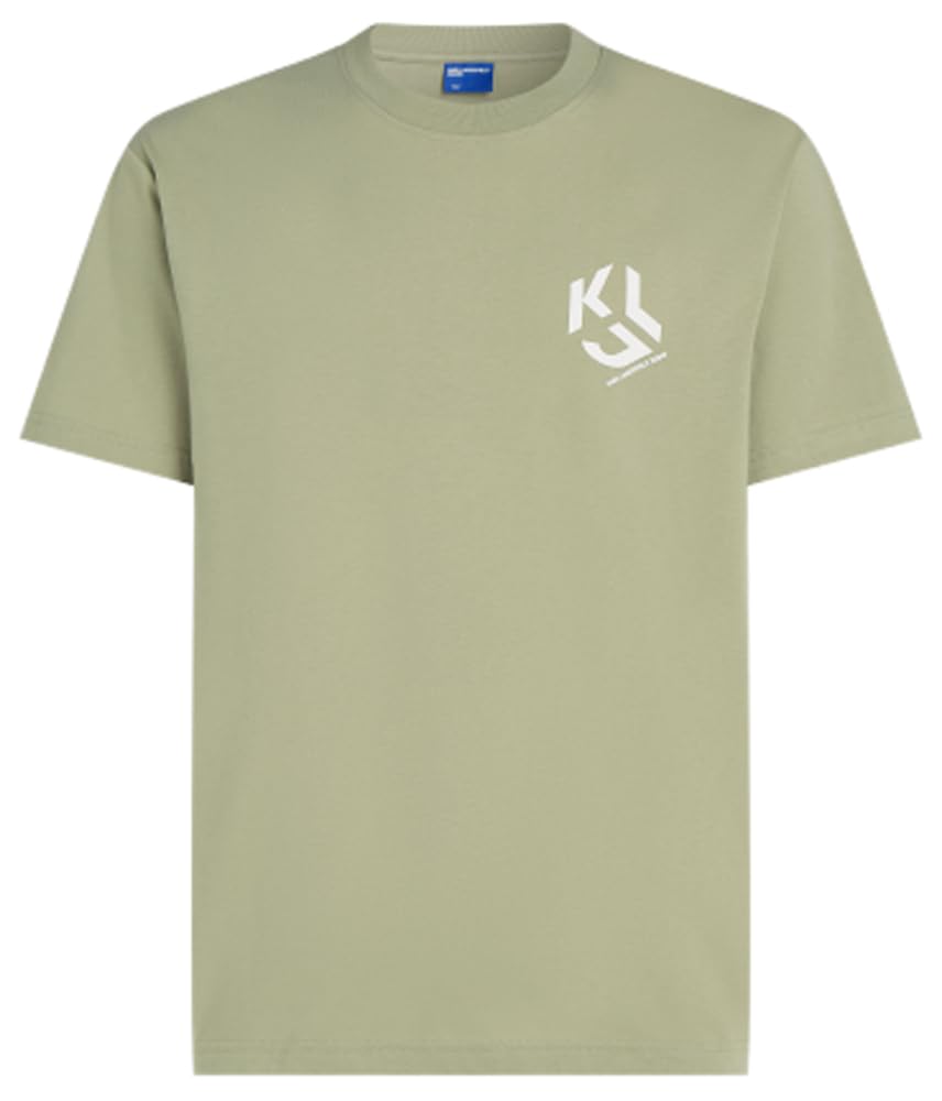 KARL LAGERFELD JEANS, Mens Regular Short Sleeve Monogram Logo T Shirt Regular Fi