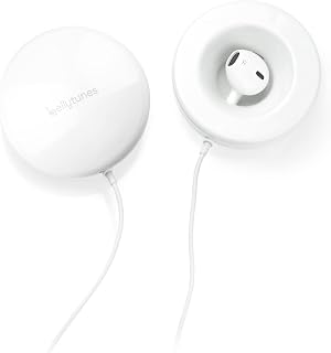 Bellytunes Prenatal Pregnancy Earbuds Adapter System for iOS &amp; Samsung Devices | Turns Ear bud Into Baby Bump | Belly Speakers | Pregnancy headphones (Bellytunes Lite)