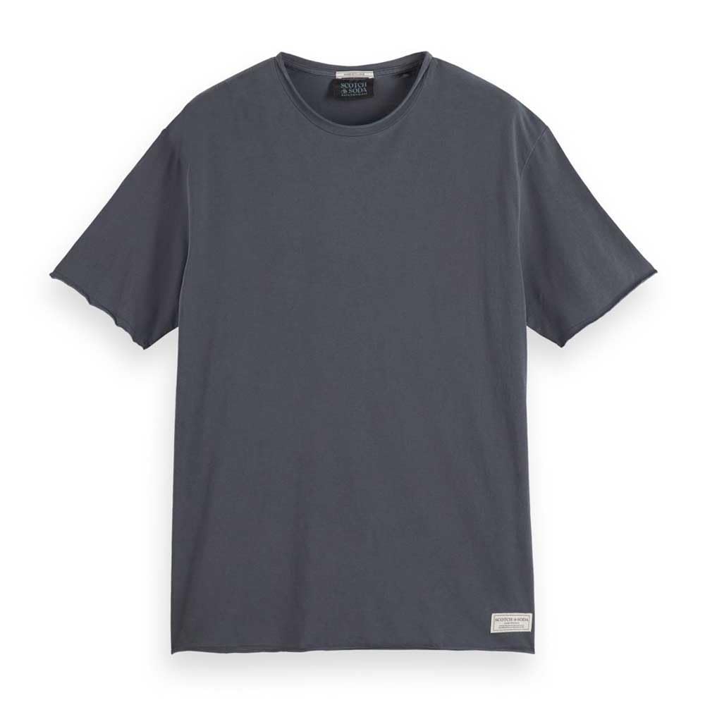 Scotch & Soda Men's Raw Edge Relaxed-fit T-Shirt T-Shirt (Pack of 1)