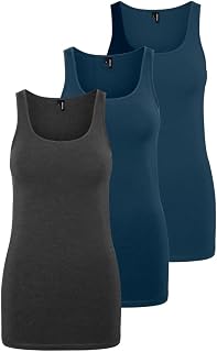 VERO MODA Vmmaxi My Soft UU Noos Wide Tank Top for Women