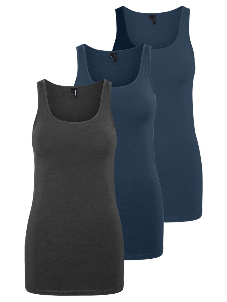 VERO MODA Vmmaxi My Soft UU Noos Wide Tank Top for Women
