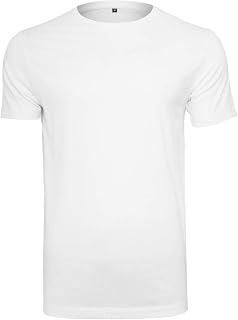 Build Your Brand Light Round Neck Men's T-Shirt