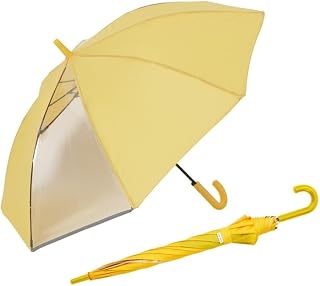 Ogawa 53329 Cynthia Kids Umbrella, Jumping Type, 21.7 inches (55 cm), Yellow