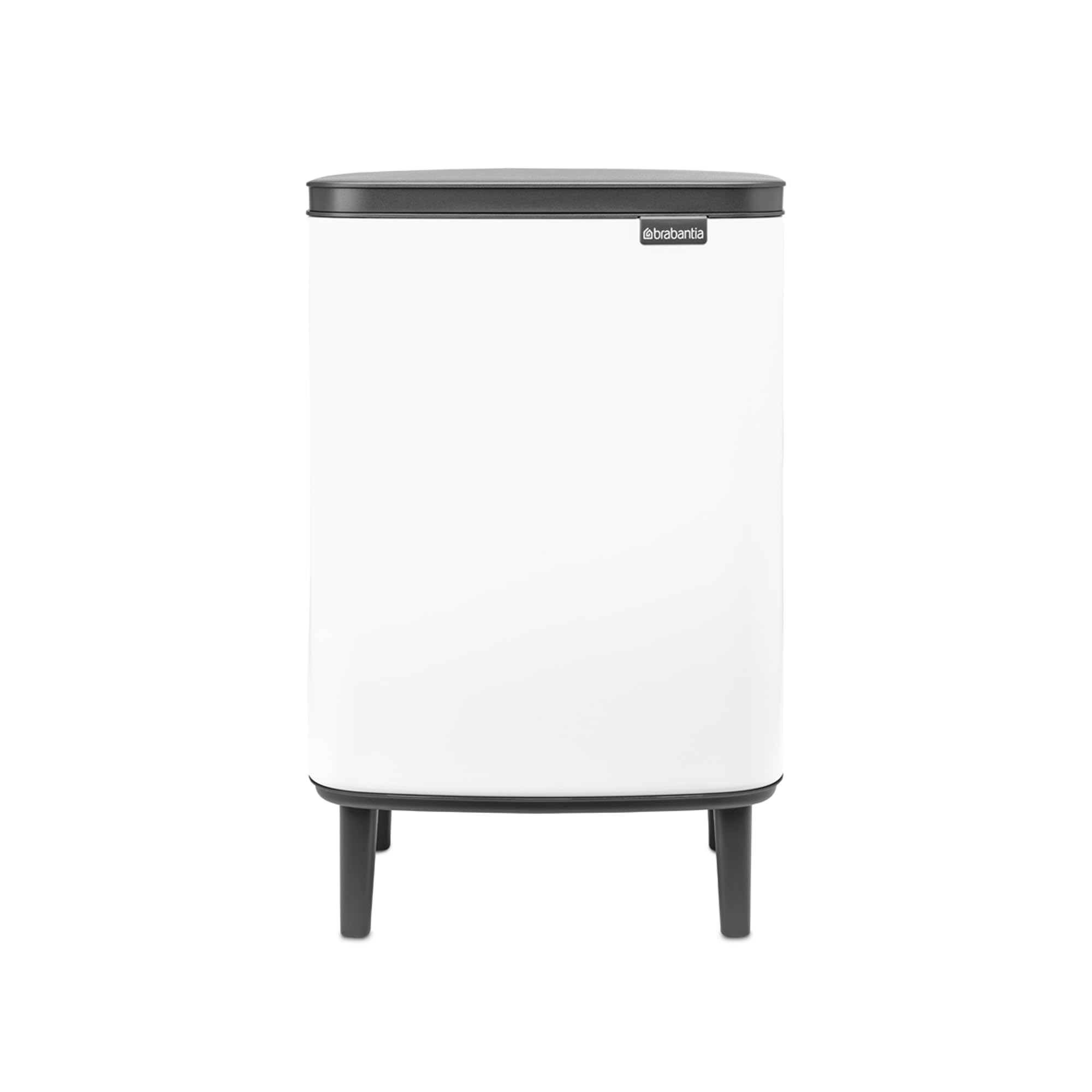 Brabantia - Bo Waste Bin Hi 12L with Soft Close Lid, Removable Inner Bucket, and