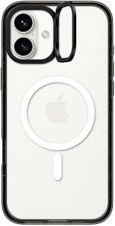CASETiFY iPhone 16 Plus Case Impact Ring Stand Compatible with MagSafe - Black