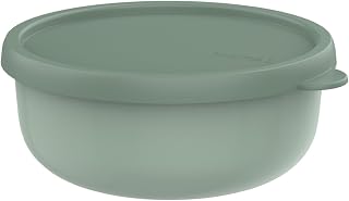 Mepal Lumina Microwave Storage Container with Lid for Fridge, Freezer, Steam Oven and Microwave, Plastic Container with Lid, 750ml, Nordic Sage