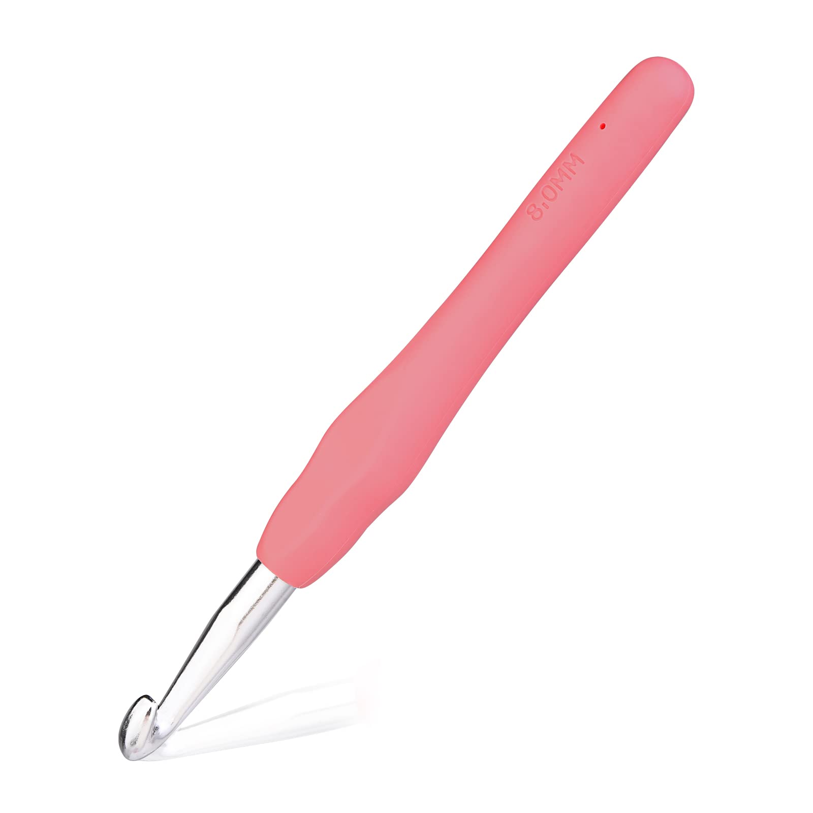 QMNNMA 8 mm Crochet Hook, Ergonomic Crochet Hooks for Arthritic Hands | Crochet 