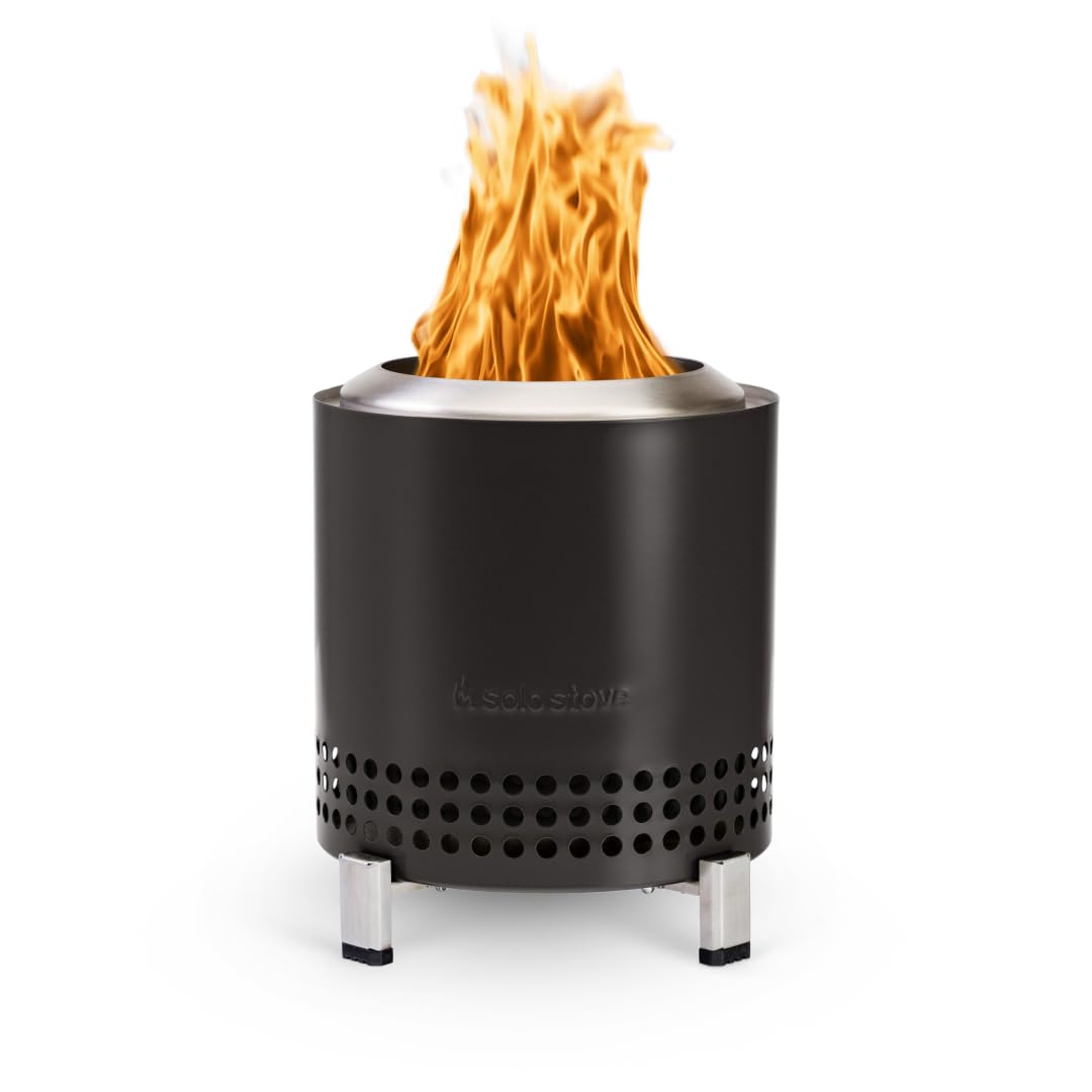Solo Stove Mesa XL 7" Tabletop Fire Pit | Wood & Pellet Fueled, Ash | Smokeless 