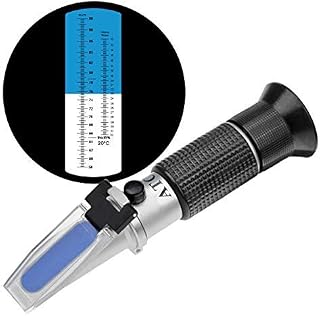 Beekeeper Refractometer Honey 10-32% Water Honey Moisture 58-90% Brix Sugar Baume for Beekeeping, Honey, Sugar Syrup, Fruit jam and Molasses, Hamh Optics&Tools