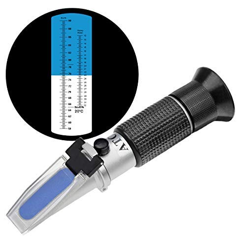 Beekeeper Refractometer Honey 10-32% Water Honey Moisture 58-90% Brix Sugar Baum