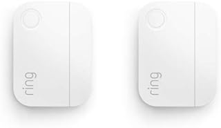 Ring Alarm Contact Sensor 2-Pack - 2nd Gen | Instant Window & Door Alerts | Approximately 3-Year Battery Life | Slim Design | Easy Installation | Base Station Required
