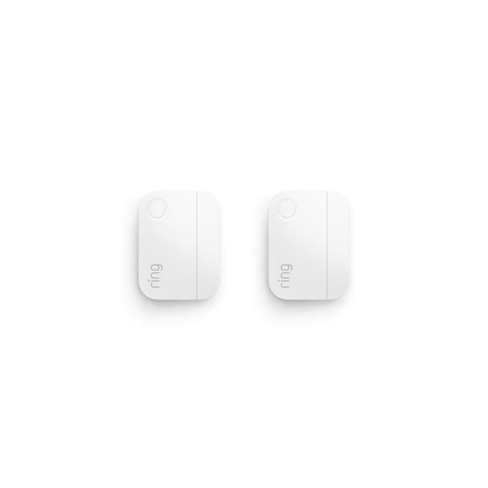 Ring Alarm Contact Sensor 2-Pack - 2nd Gen | Instant Window & Door Alerts | Appr
