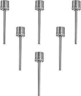 Lmyzcbzl Ball Pump Needles, 6 Pcs Air Pump Needles, Ball Pump Inflation Needle, Inflating Pump Needle, for Basketball, Soccer, Rugby, Volleyball, Etc