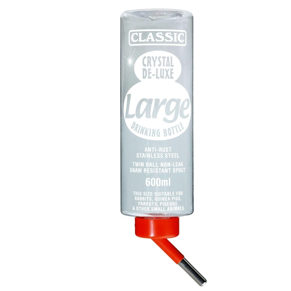 Classic Abreuvoir Bouteille de Luxe pour Petits Animaux 600 ml