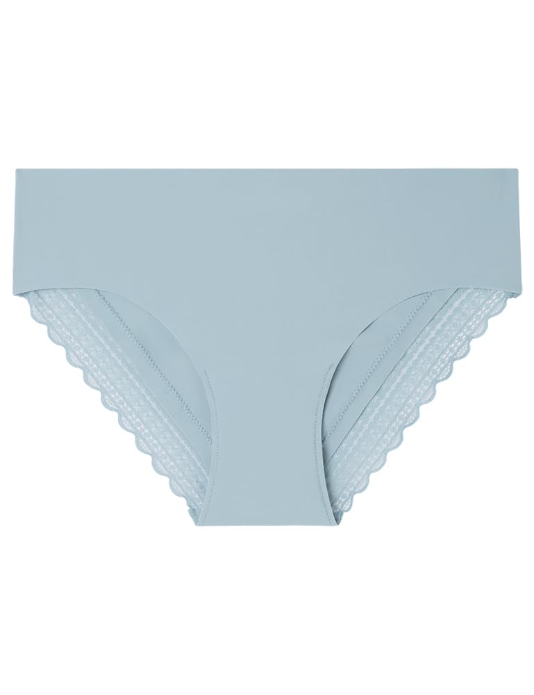 Women'secret 879302 Women's Panties, Smoky Blue, L, Smoked Blue, L