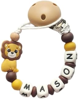 Twinkle Star Baby Custom Lion Jungle Dummy Clip