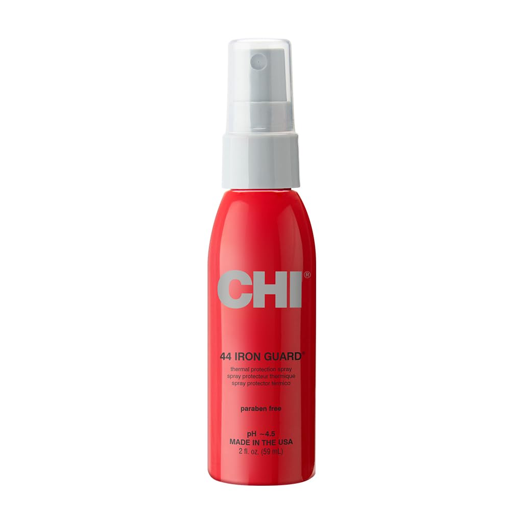 CHI 44 Iron Guard Thermal Protection Spray for Hair, 2 Oz | Heat Damage Shield w