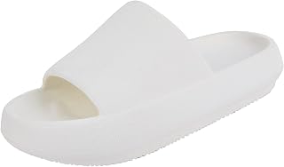 AUSLAND Women's Cloud Slides Shower Slippers Comfy Ladies Pool Slide Sandals 90111