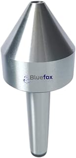 MT3 Pipe Center/Revolving Center MT3 for Lathe 1/2" to 2-1/2" Capacity – Heavy Duty Live Center for Pipe Turning, Metalworking, Machining, and Lathe Operations | Morse Taper MT3
