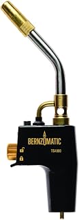 Bernzomatic TS4000 Trigger Start Torch 361524 (TS4000 Torch) | Hand Torch for Kitchen Cooking, Weed Burner, Welding &amp; Soldering | MAPP Gas Compatible | Fits Propane Tank