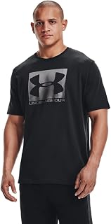 Under Armour Men’s UA Boxed Sportstyle Short-Sleeved Breathable Sports Shirt, Loose-Fit Quick-Drying Functional T-Shirt