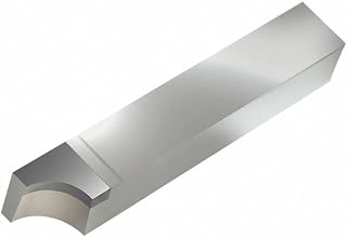 Micro 100 Brazed Tool Bit,RAD,2.5 in L,3/8 in W RAD-6-1 Each