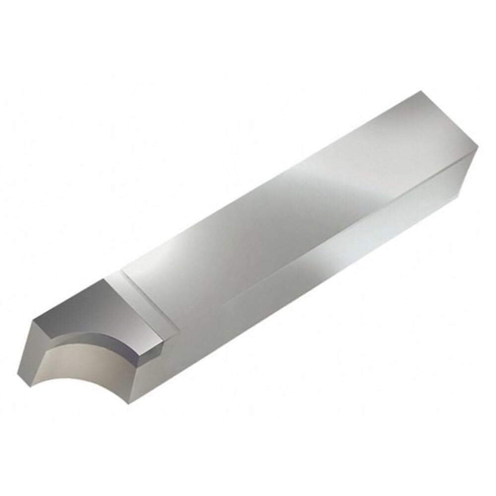 Micro 100 Brazed Tool Bit,RAD,2.5 in L,3/8 in W RAD-6-1 Each