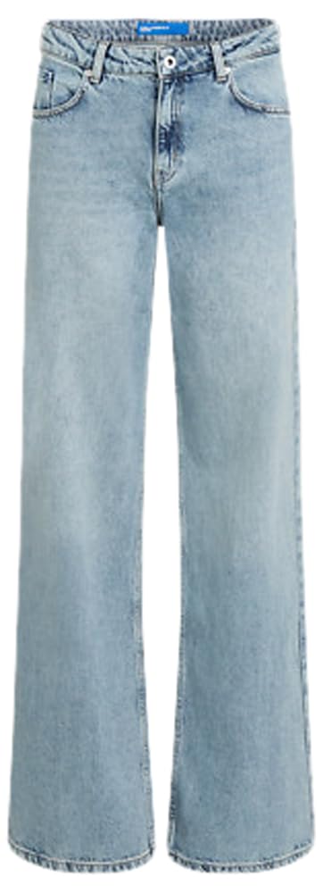 Karl Lagerfeld Women's Mid Rise Relaxed Denim Jeans
