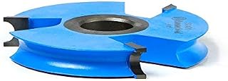 Amana Tool - SC424 Carbide Tipped 3-Wing Wainscot with Bead Cutters 3 Dia x 7/16 x 5/32 Ra