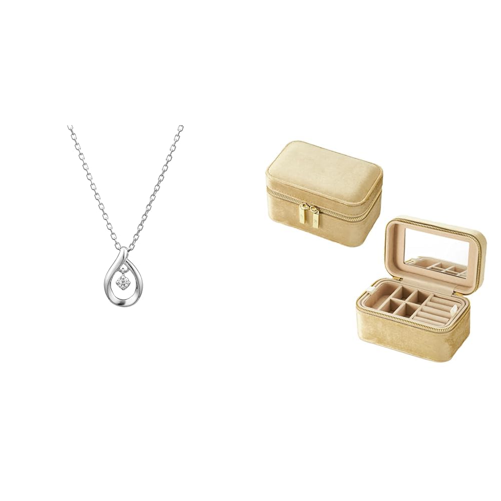 Yondo Sea Women's Silver Necklace, Jewelry Case, Drops, Gorgeous Anniversary, Pr