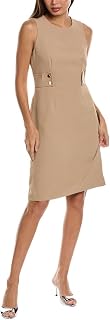 Anne Klein Women's Button Waist Tab Dress