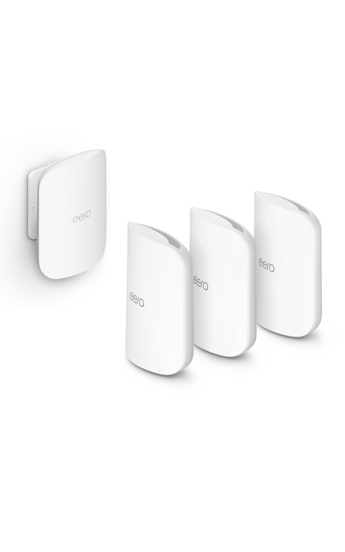 Amazon eero Max 7 (3-pack) with Amazon eero Outdoor 7 (1-pack) mesh wifi system