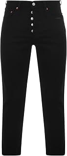 Levi's Damen Jeanshose 501 Crop High Rise, Straight Fit
