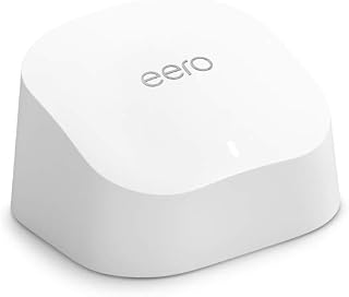 Like-New Amazon eero 6 mesh wifi add-on extender - Add up to 1,500 sq. ft. of Wi-Fi 6 coverage. Required eero mesh wifi system not included
