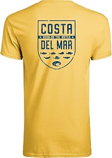 Costa Del Mar メンズ Ss Species Shield Tシャツ