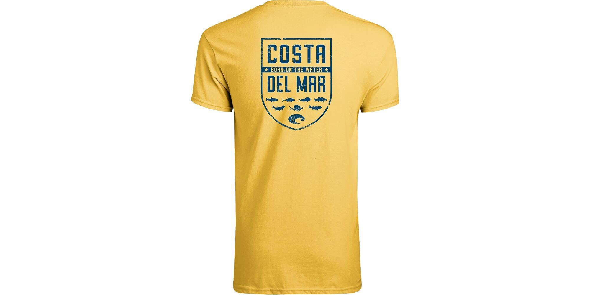 Costa Del Mar メンズ Ss Species Shield Tシャツ
