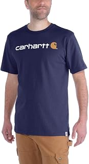 Carhartt Men's Dearborn Relaxed Logo T-Shirt Work Utility T-Shirt (Pack of 1)